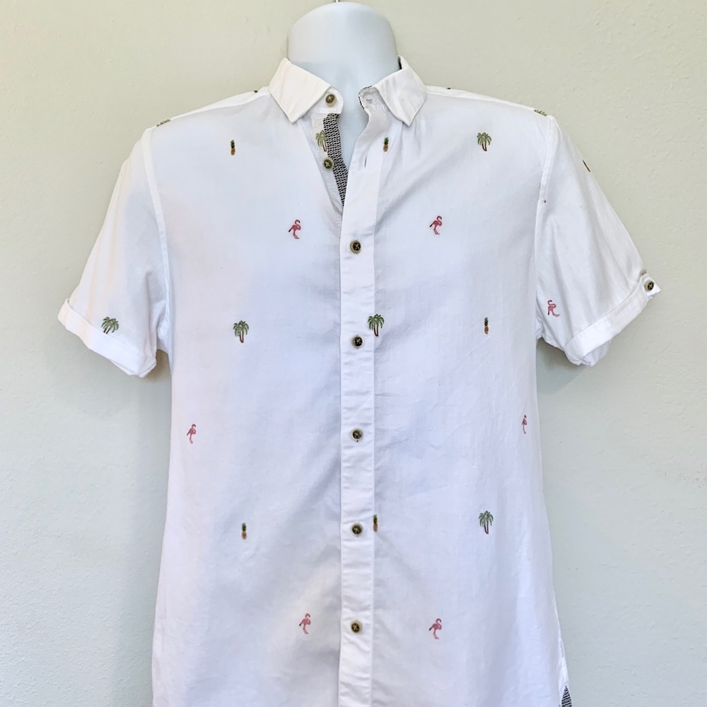 Ted Baker short sleeve Men’s Shirt sz 3